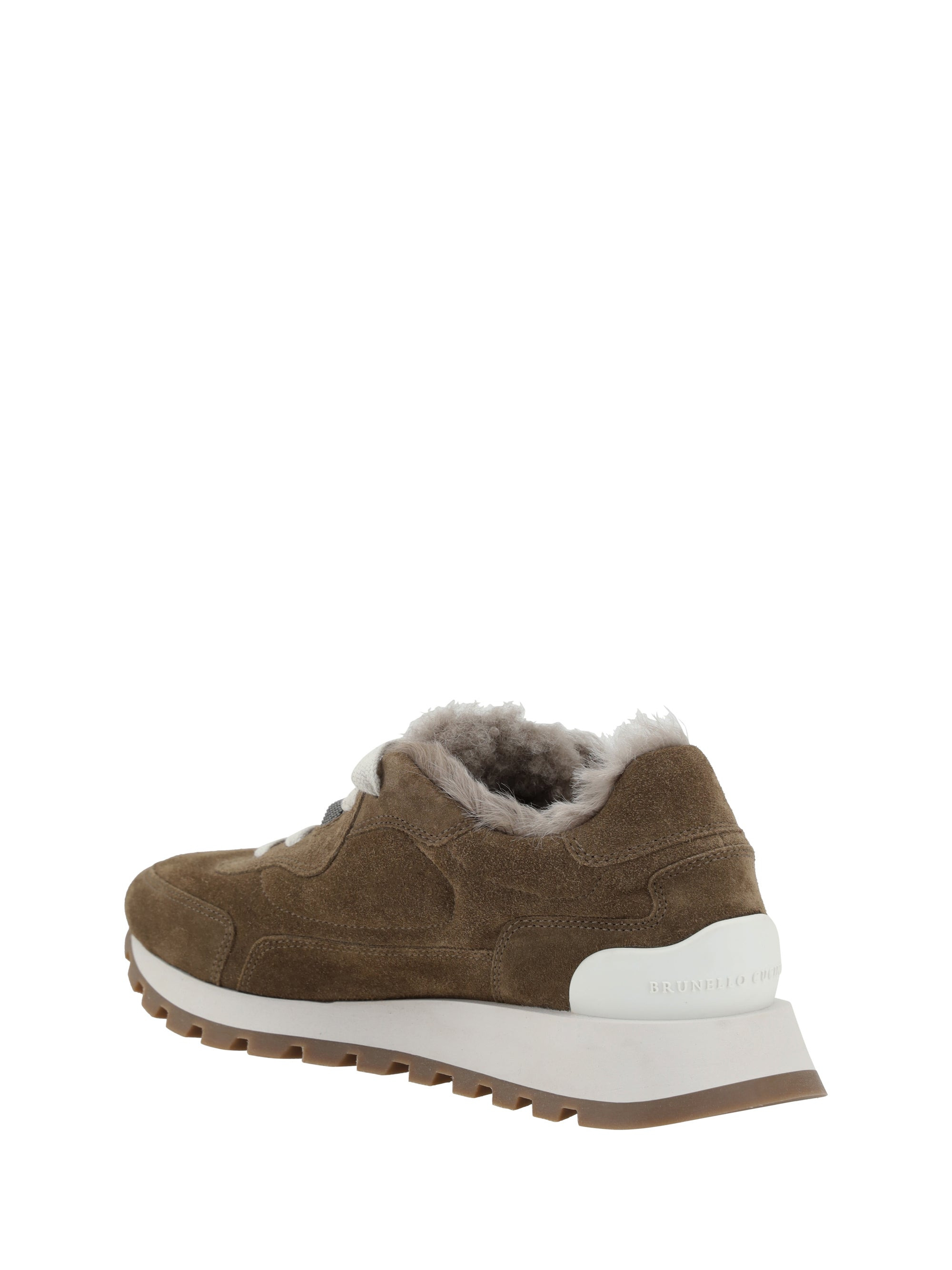 Brunello Cucinelli Women Leather Sneakers - 3