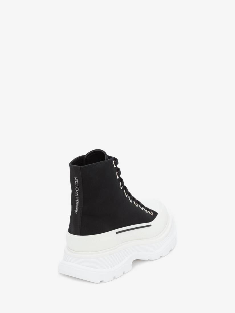 Women's Tread Slick Boot in Black/white - 3