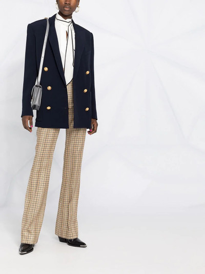 Balmain double-breasted blazer outlook