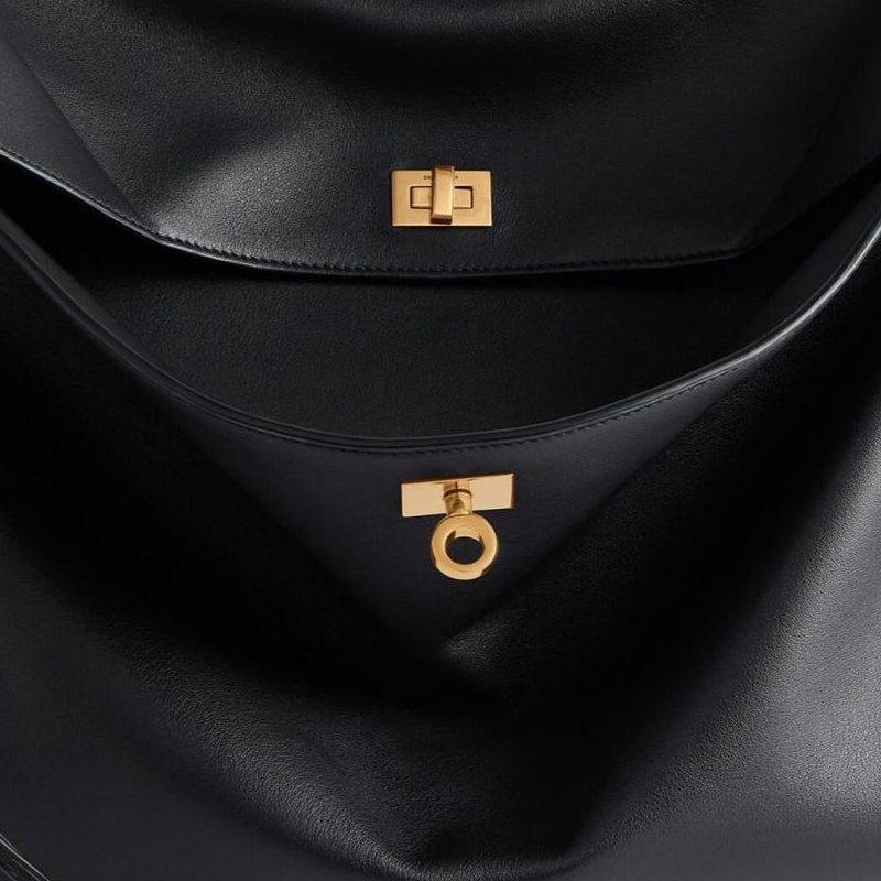 (WMNS) Balenciaga Rodeo Large Handbag 'Black' 7897442AA4V1000 - 6