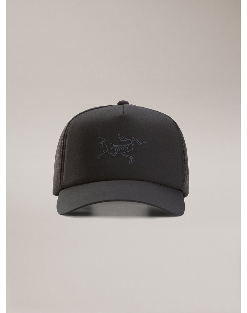 Bird Curved Brim Trucker Hat 1