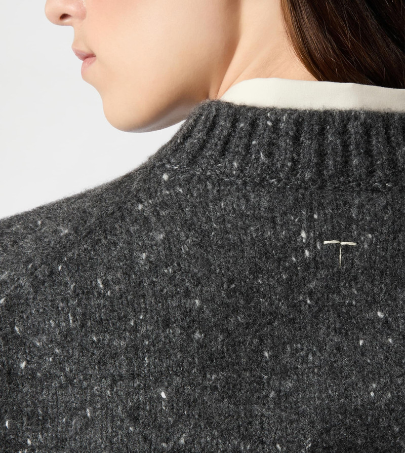 CASHMERE BLEND VEST - GREY 6