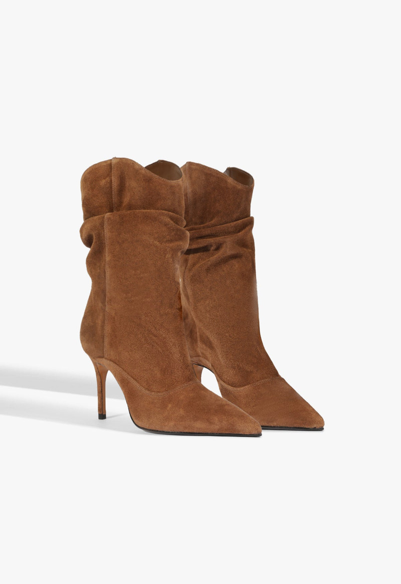 SCHUTZ Maryana Slouch Nubuck Bootie outlook