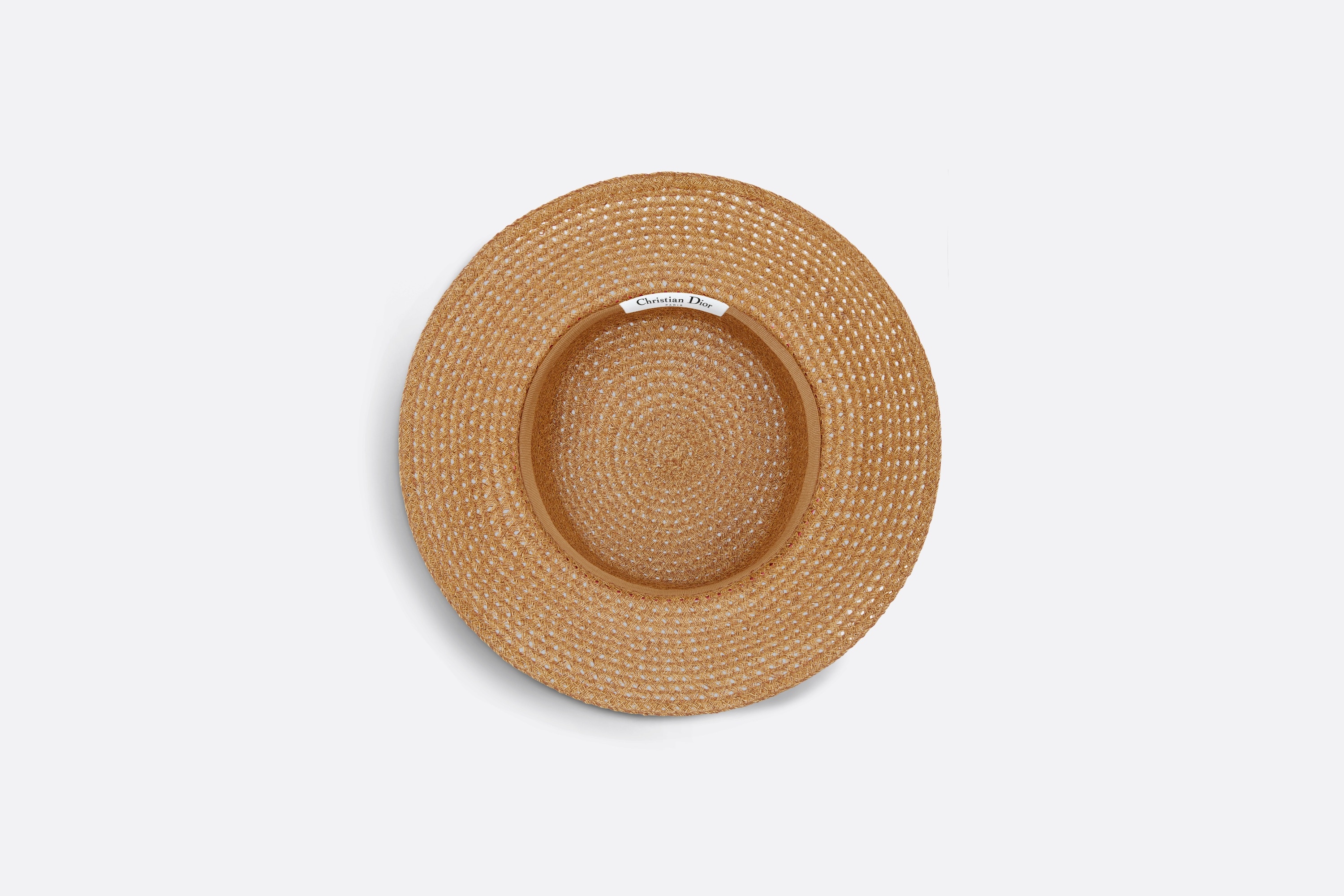 【爽やか♪】Dior Dioriviera D-Bobby ハット Dioriviera D-Bobby Large Brim Bucket Hat Ivory Straw with