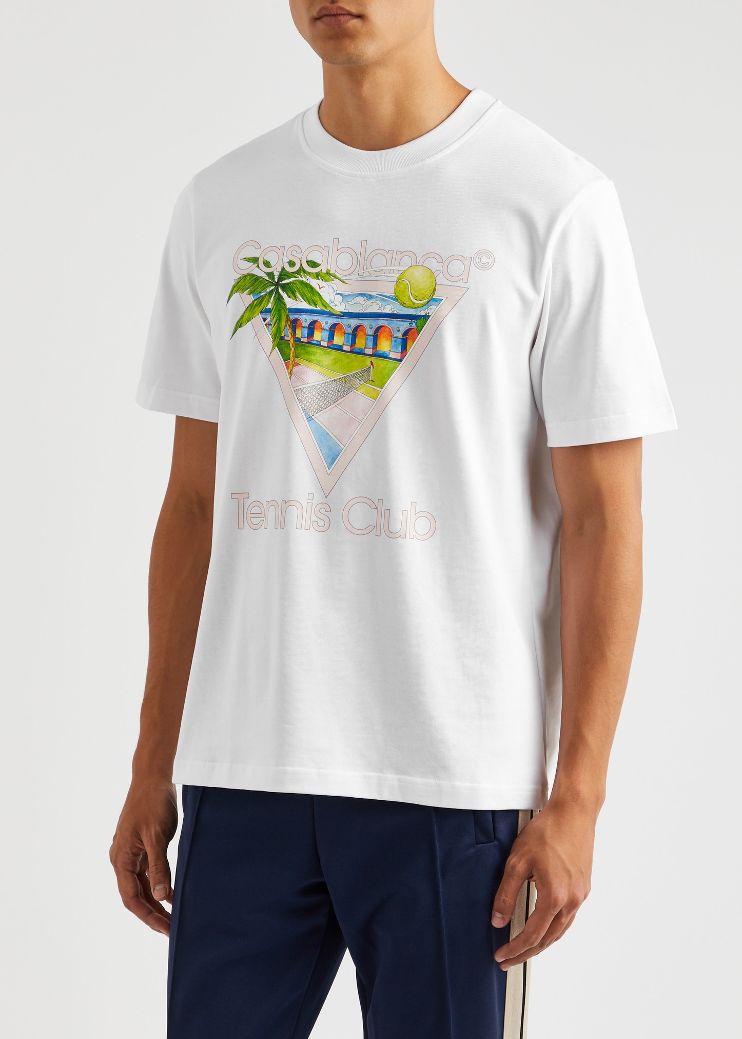 Tennis Club printed cotton T-shirt - 2