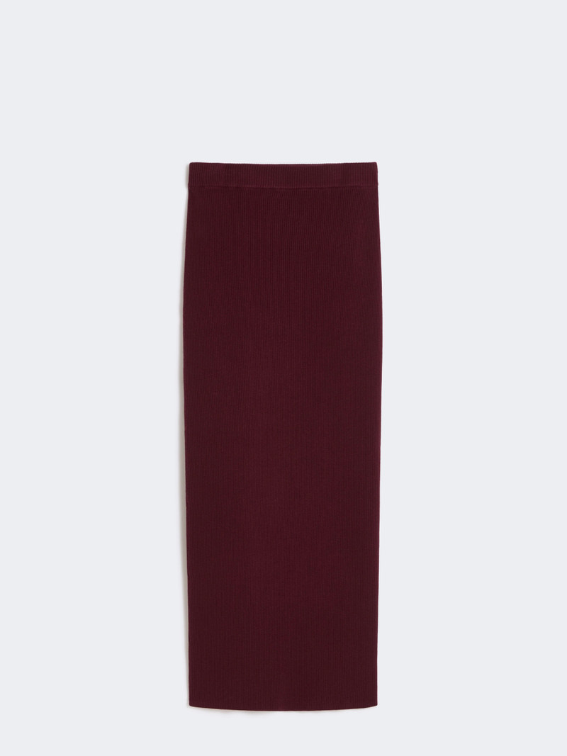 PINZA Viscose pencil skirt - BORDEAUX 1