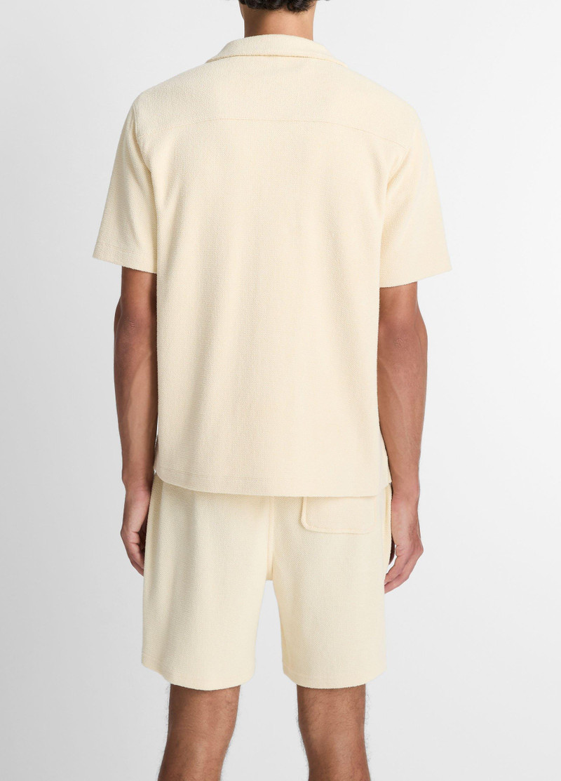 Vince Cotton Bouclé Cabana Shirt outlook