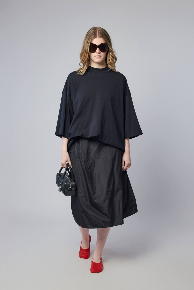 SOFIE D'HOORE Wide Skirt, Assymetrical Waist outlook