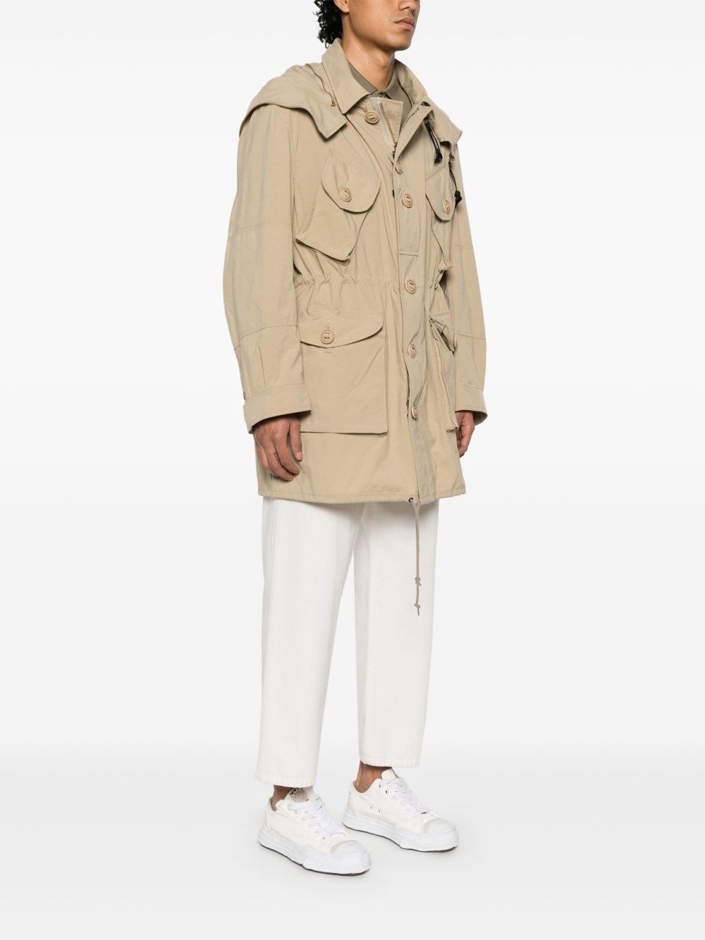 x C.P. Company hooded trench coat - 3
