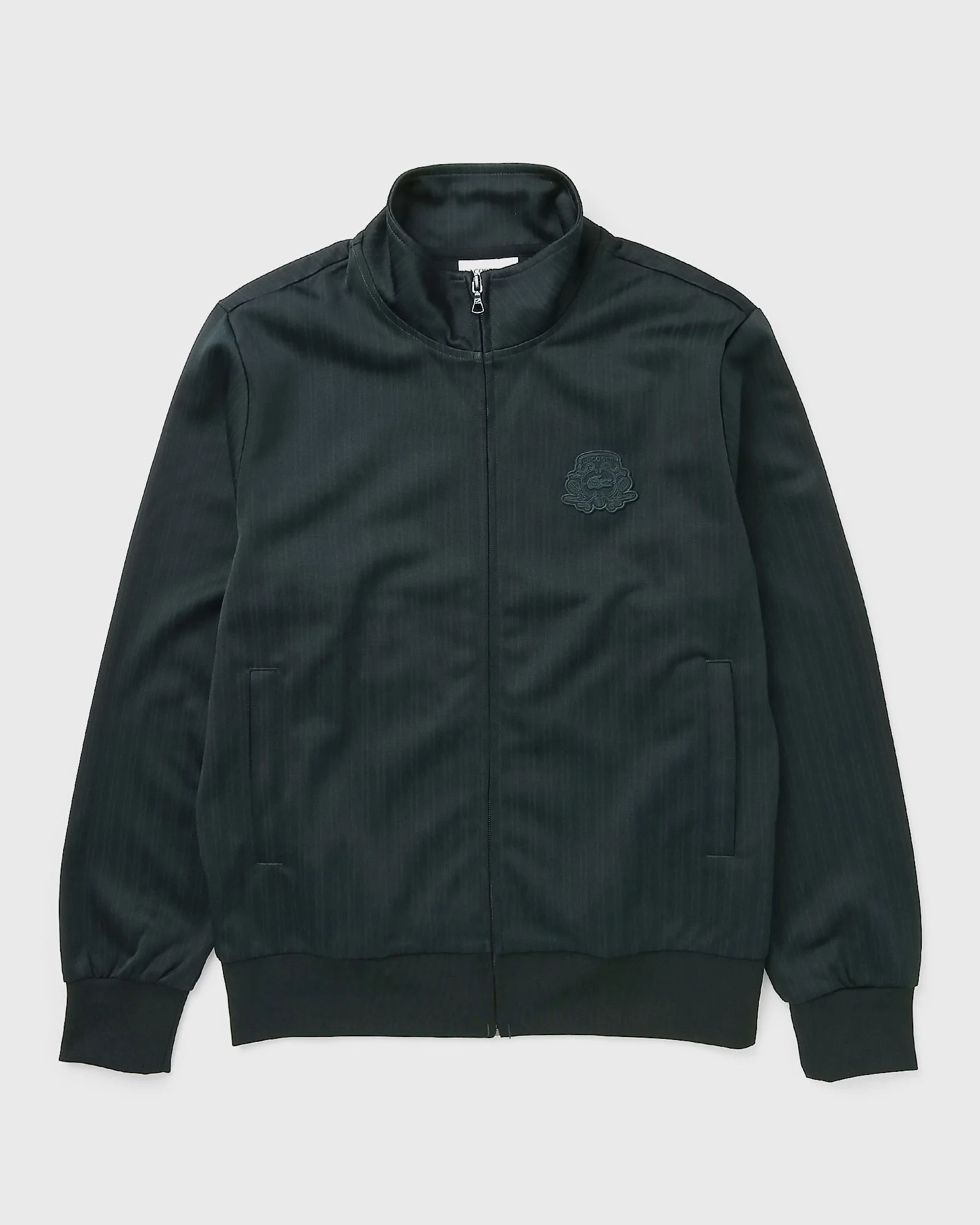 Striped Badge Accent Track Jacket - 1