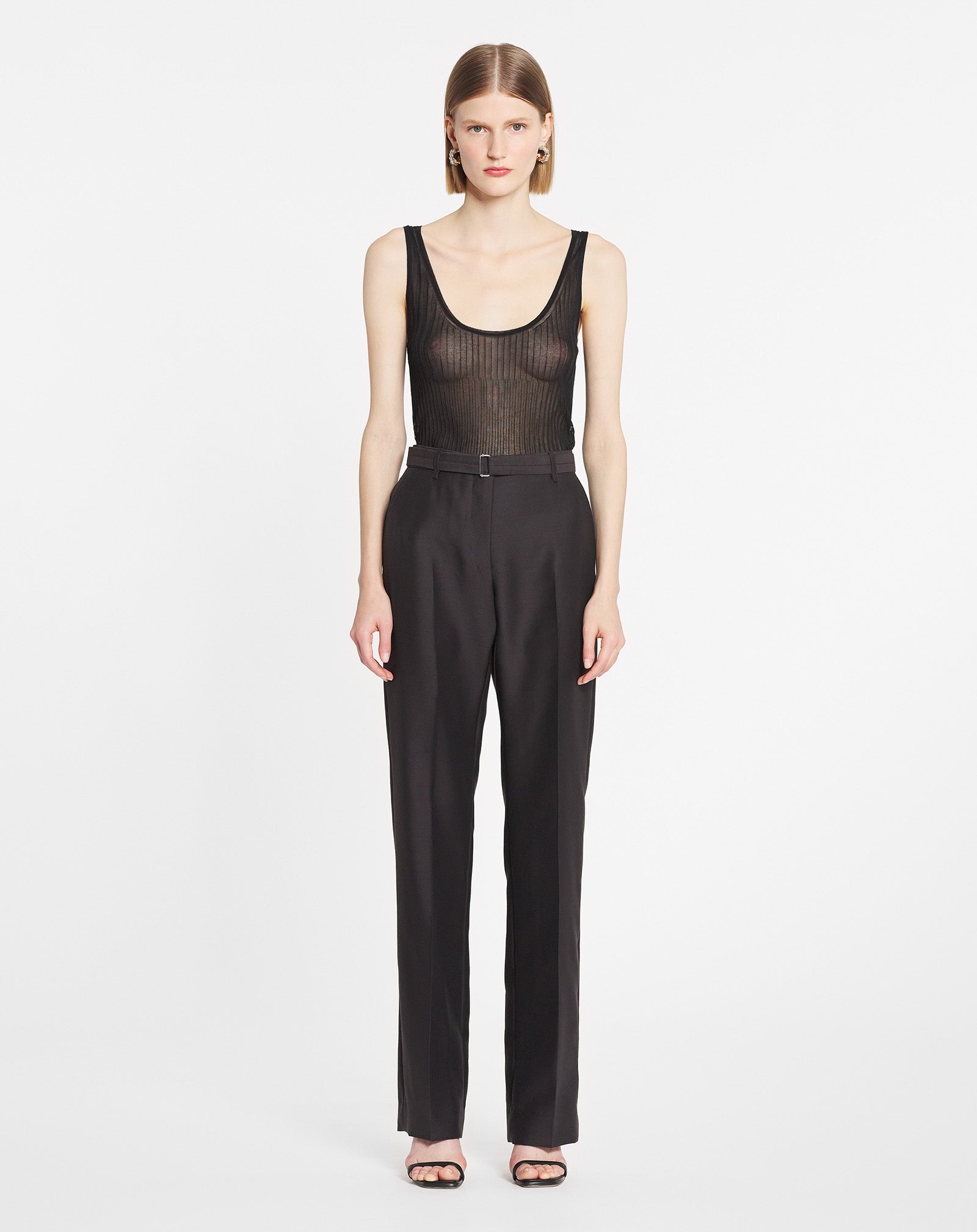 SHEER KNIT TANK - 2