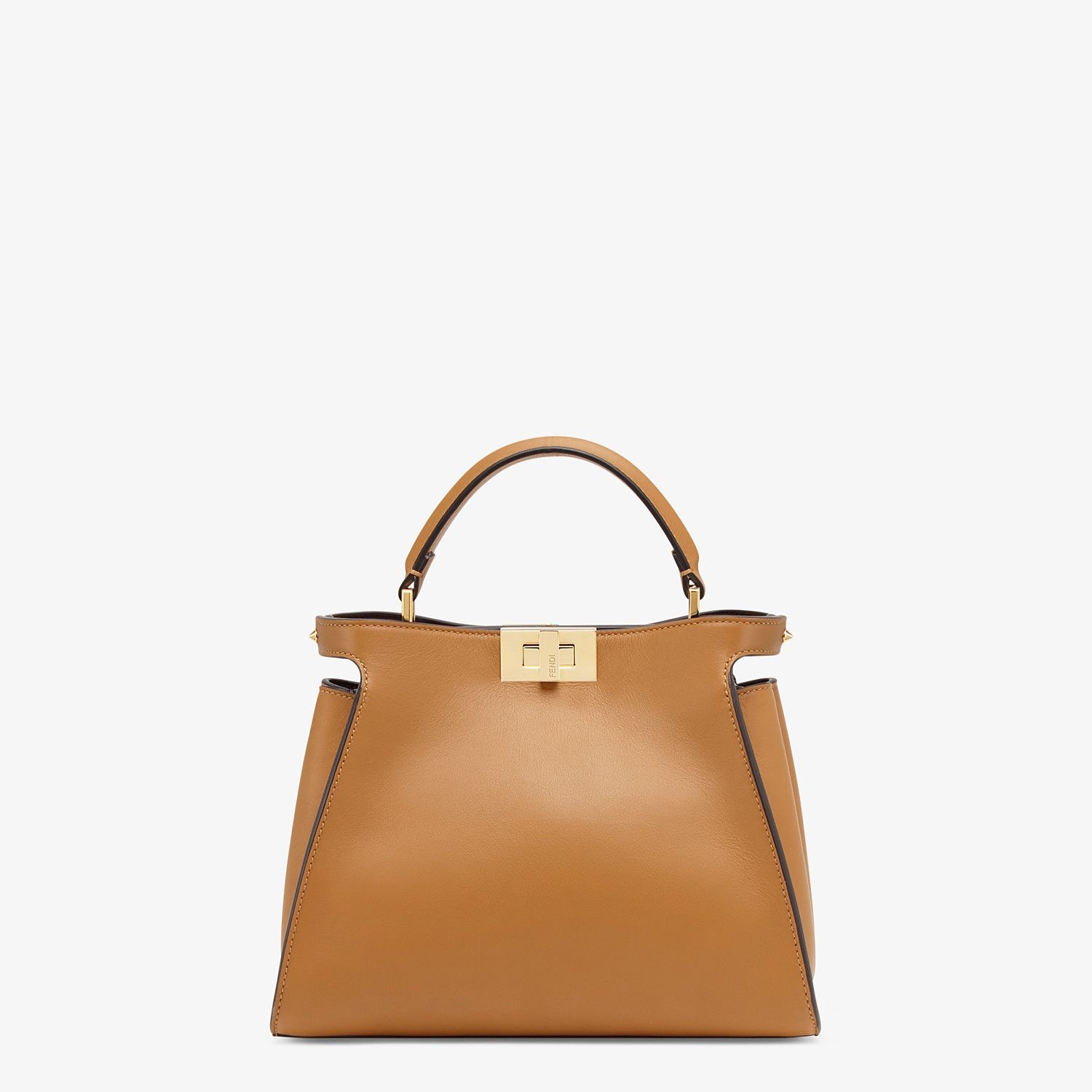 Brown leather bag - 1