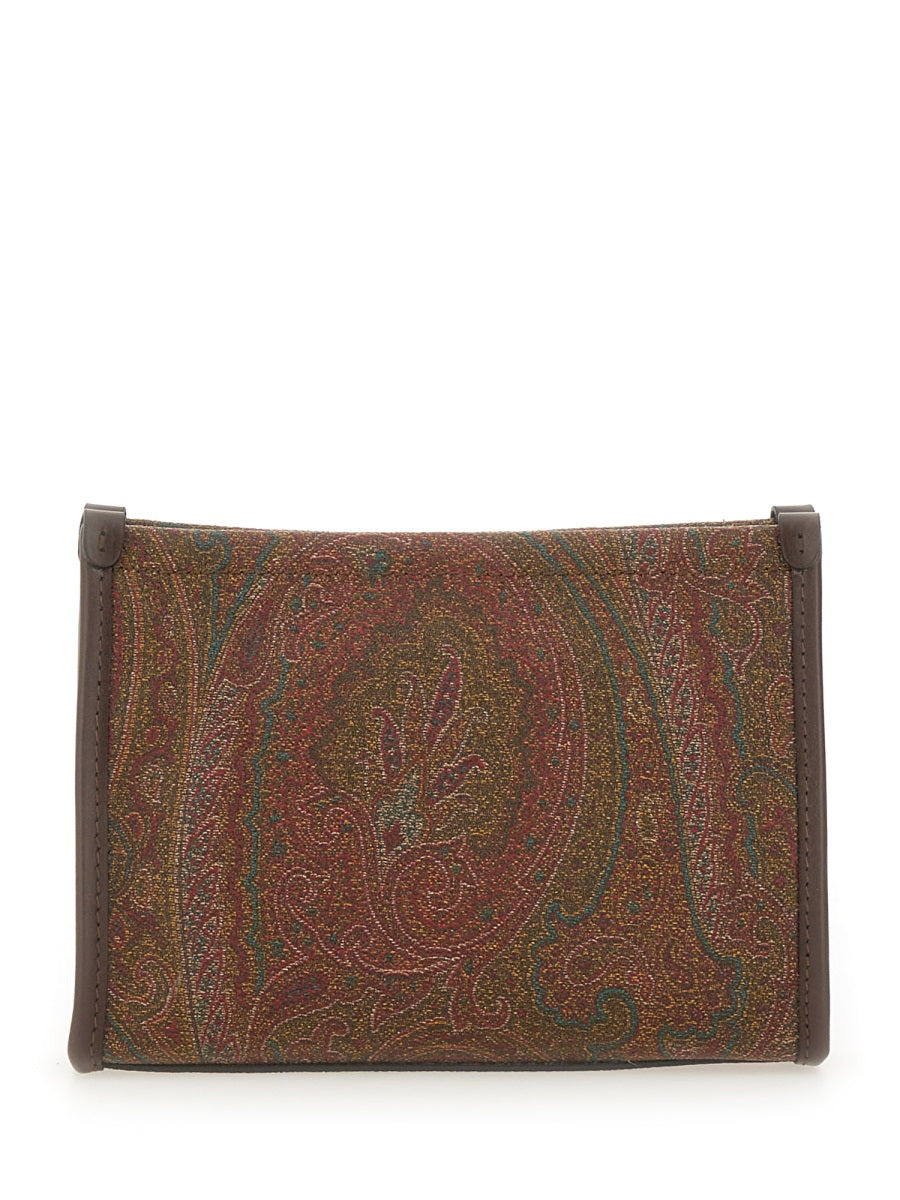 Etro Women Dpp Pouch "Arnica" With Pegasus - 4