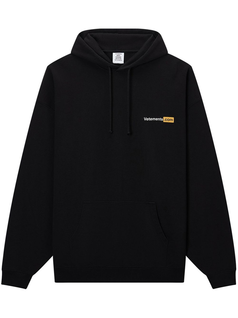 logo-print hoodie 1