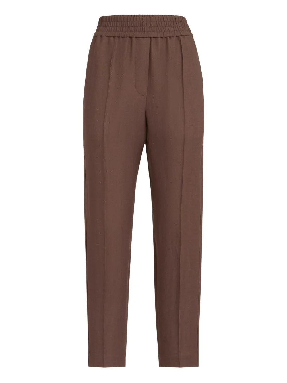 Linen blend trousers - 1