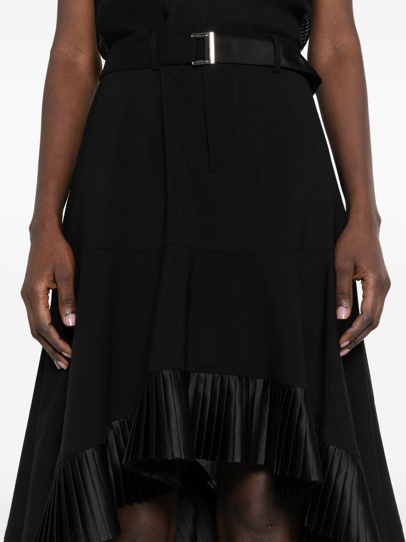 pleated belted midi dress 5