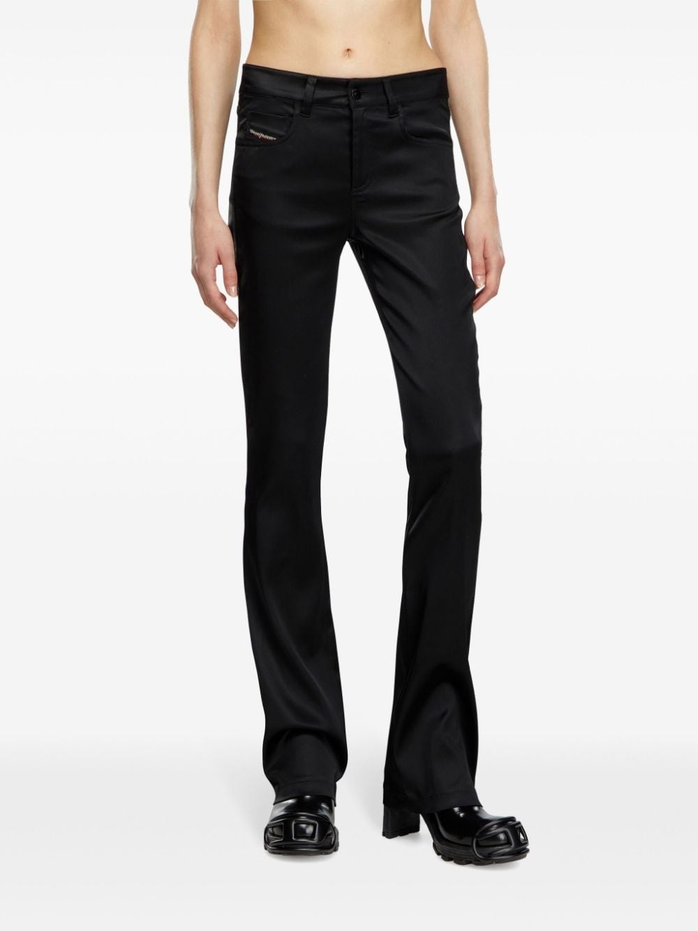 P-Ebbey mid-rise flared trousers - 3