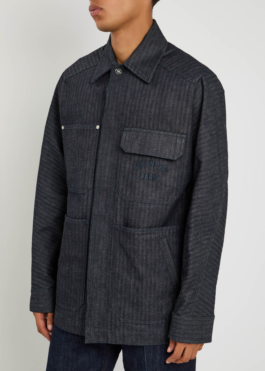 Givenchy Logo-embroidered Denim Jacket - 2