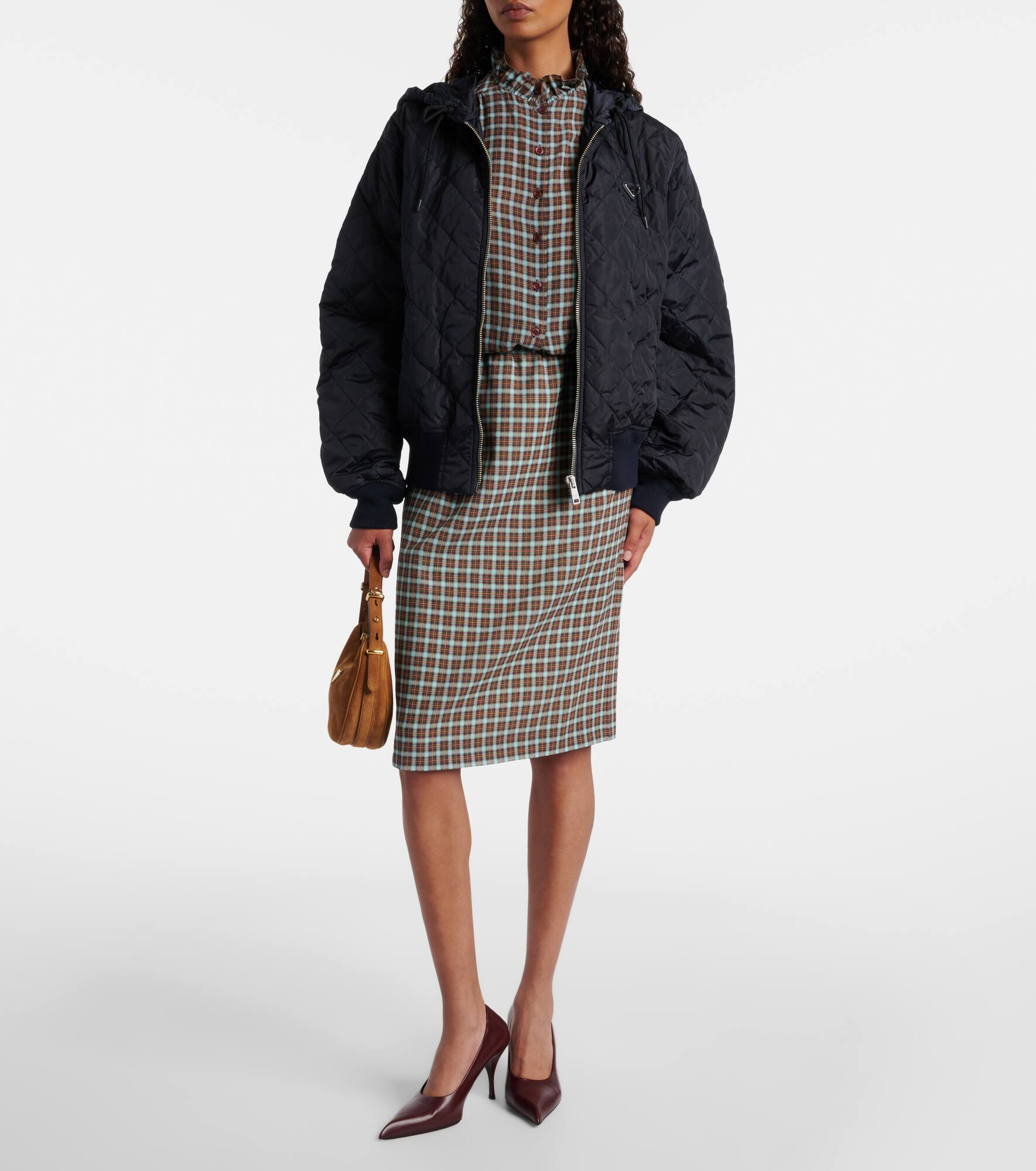 Hooded quilted jacket - 2