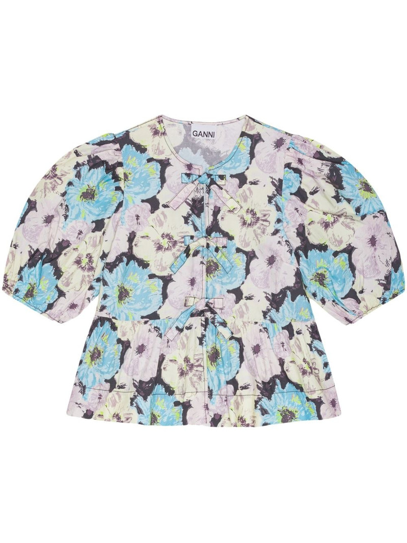printed blouse 1