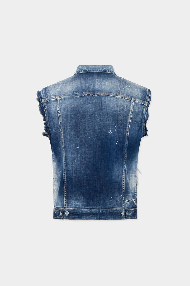 DSQUARED2 MEDIUM SIDE BY SIDE WASH CLASSIC VEST outlook
