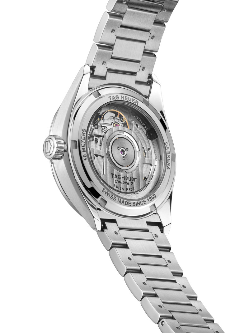 Unisex Carrera Stainless Steel Bracelet Watch - Green 4