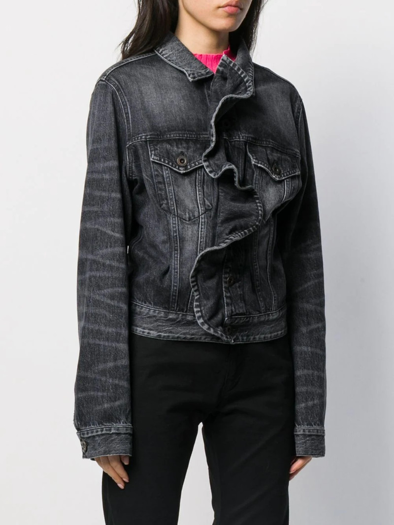 ruffled denim jacket 3
