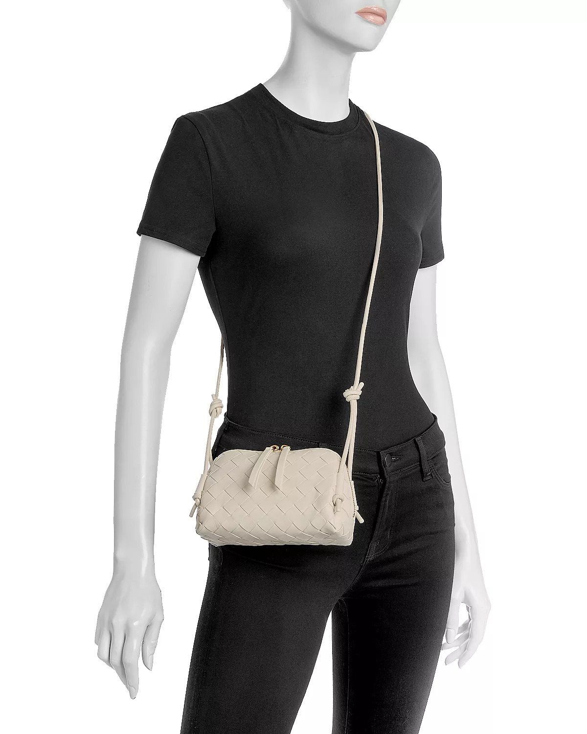 Concert Pouch Intrecciato Leather Shoulder Bag - 2