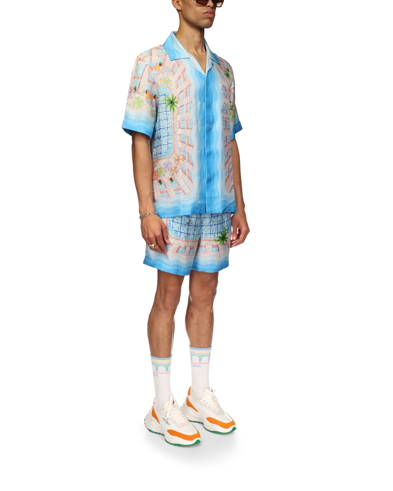 Le Plongeon Silk Shirt | Casablanca Paris - 5