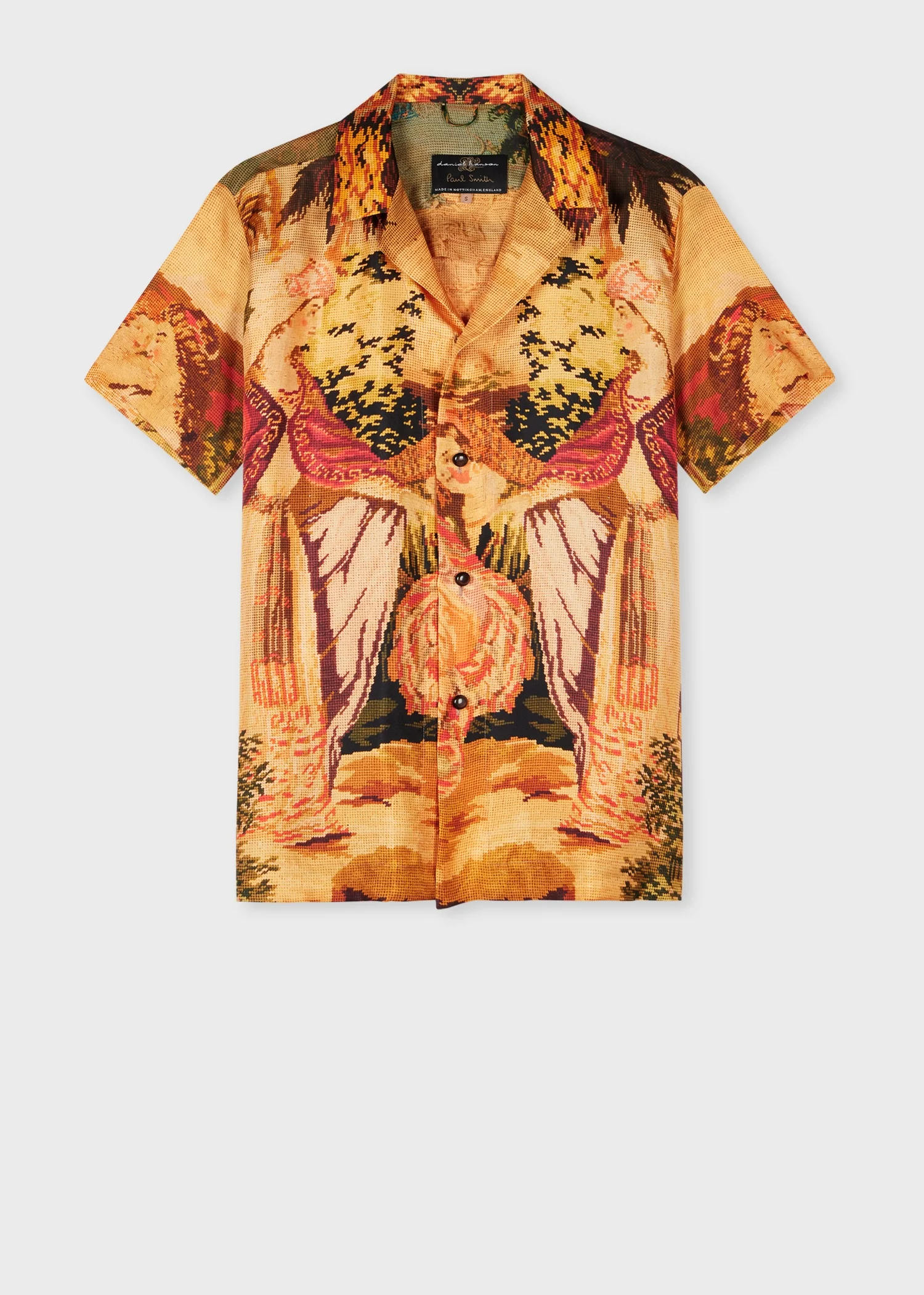 Daniel Hanson For Paul Smith - Tapestry Print Silk Pyjama Shirt - 1