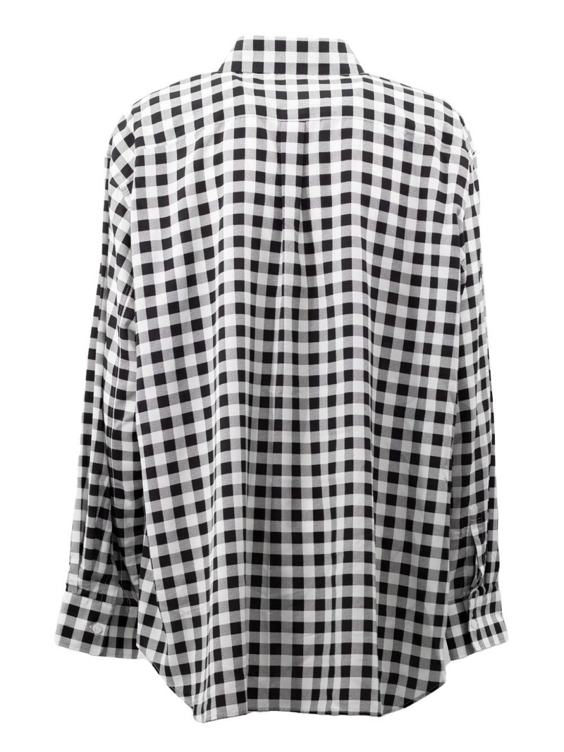 Comme Des Garçons check-print shirt outlook