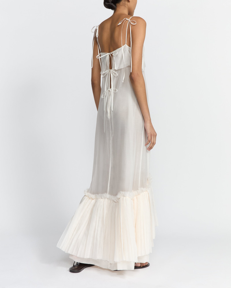 JESS FEATHER ORGANZA DRESS 3