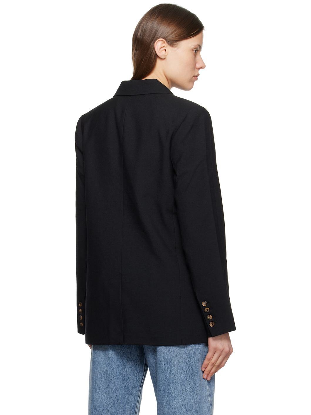 Black Kaia Blazer - 3