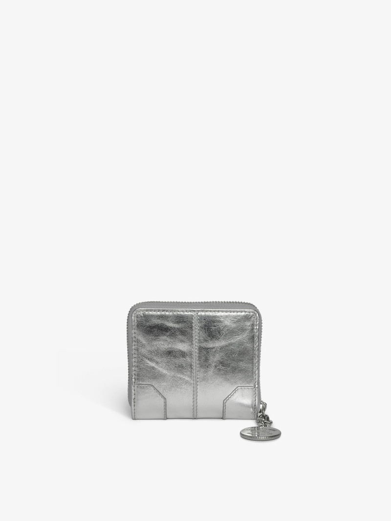 Zadig & Voltaire Sunny Mini Vintage Metal Wallet outlook