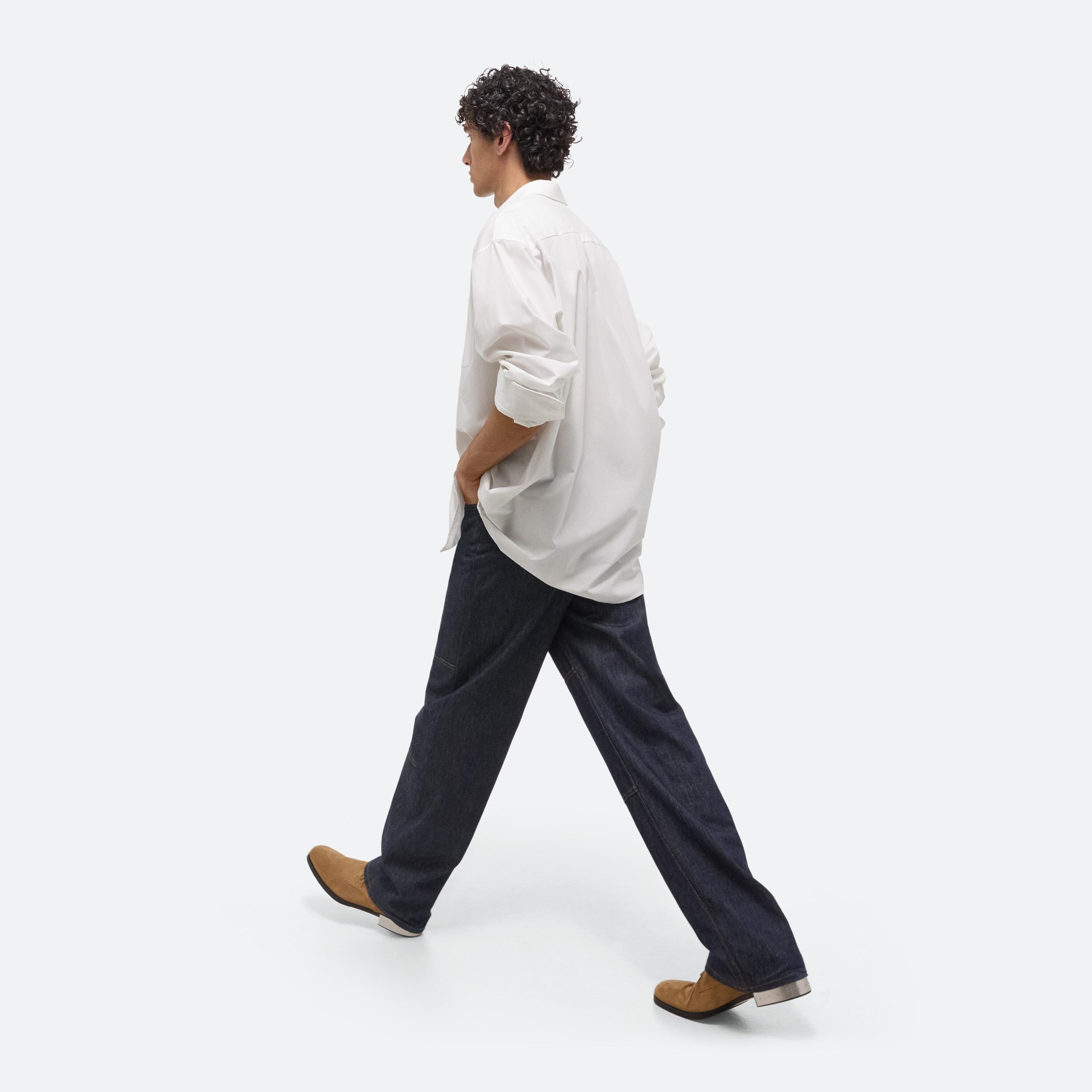 OVERSIZED SHIRT SOFT BROAD POPLIN - 12