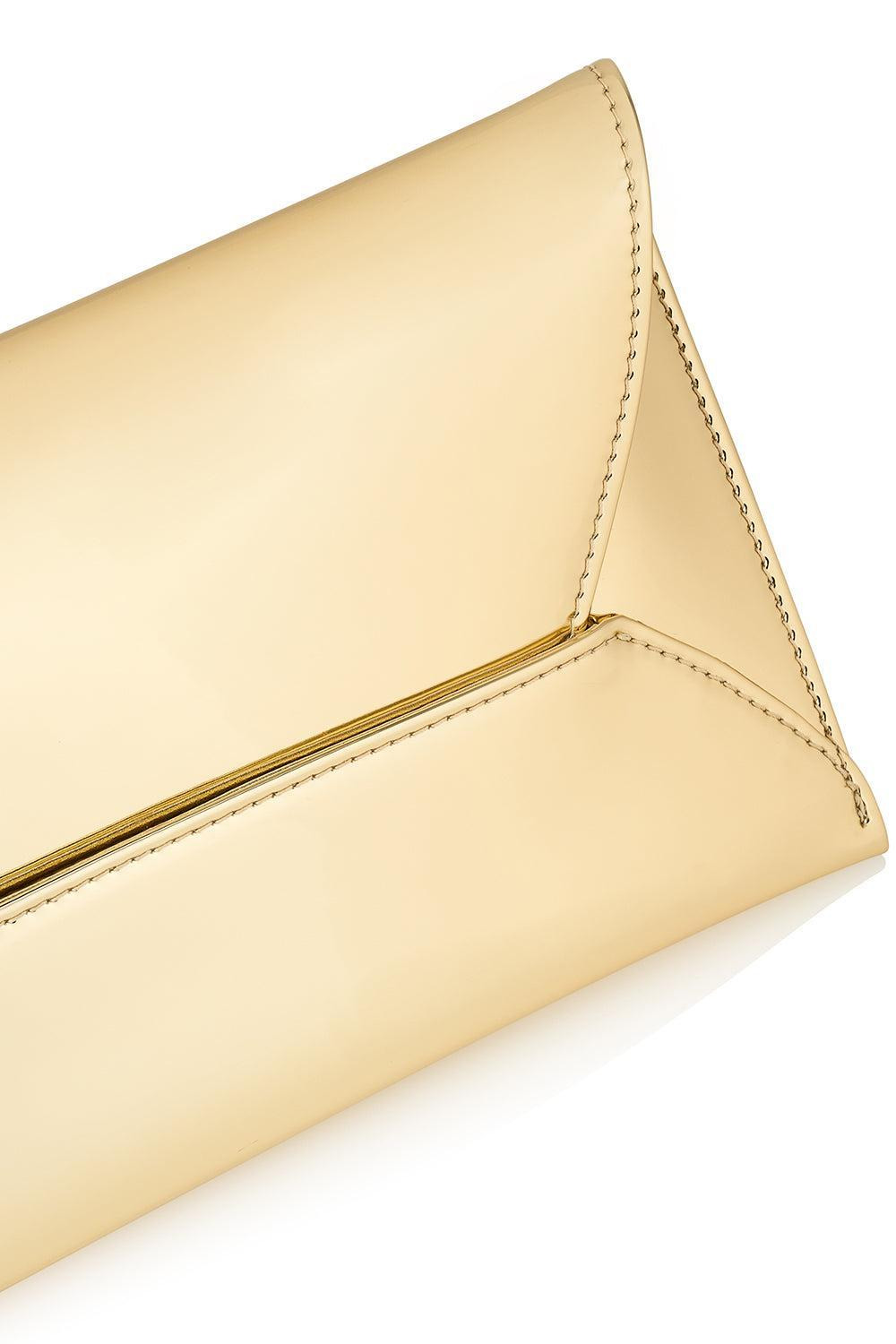 Envelope Clutch - Soft Gold - 6
