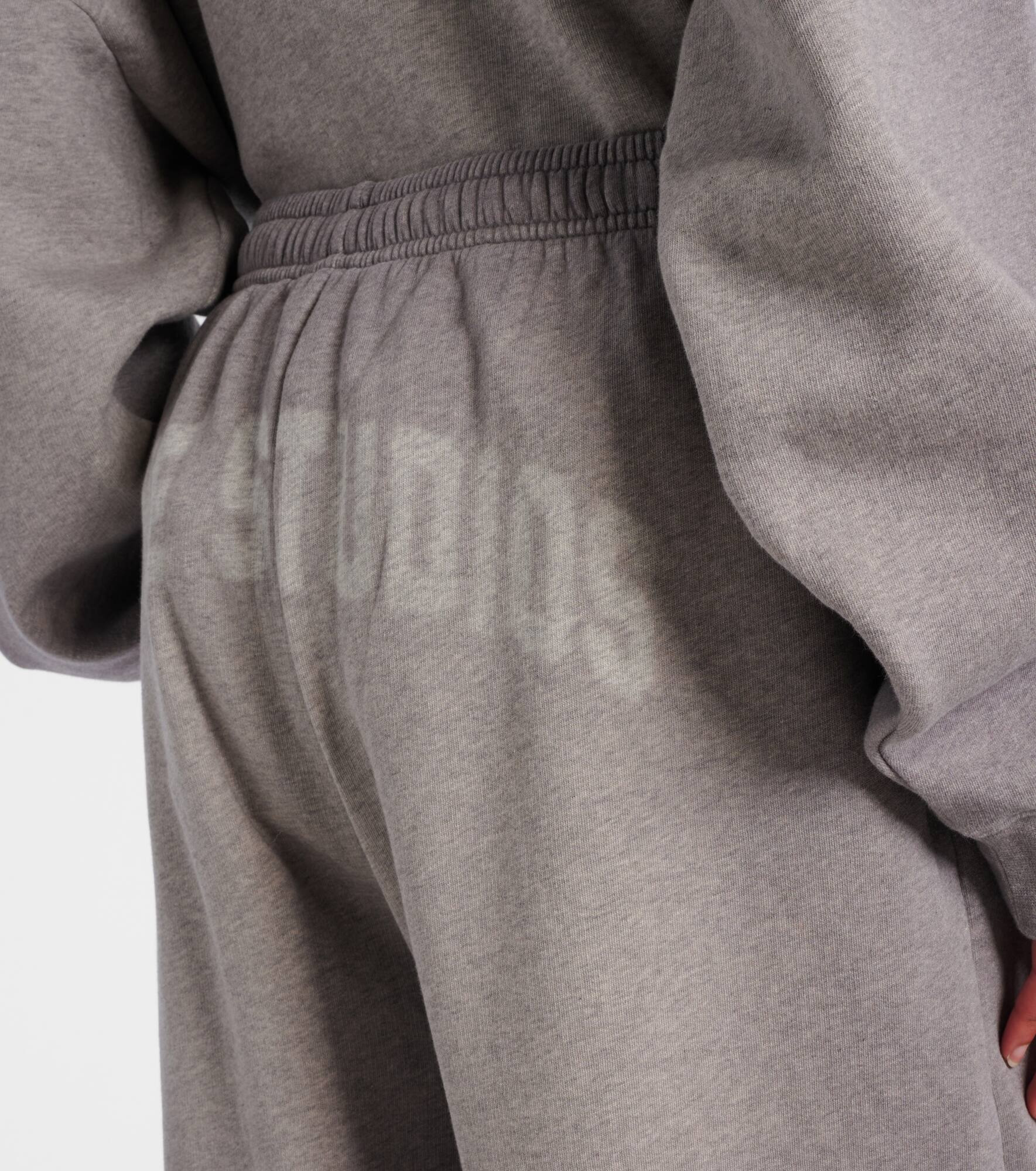 Felin logo cotton fleece sweatpants - 6