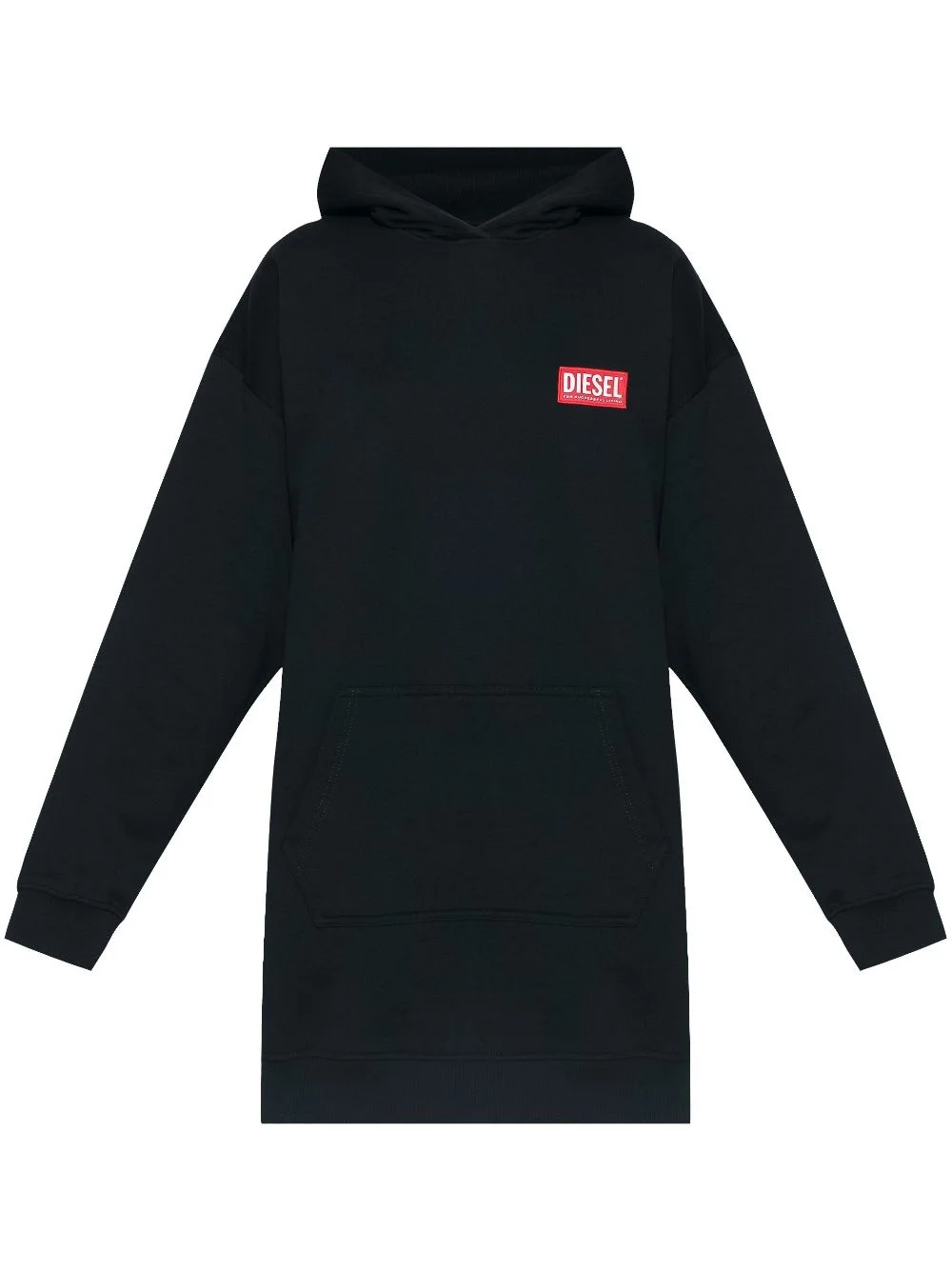 D-Boxt cotton hoodie dress - 1