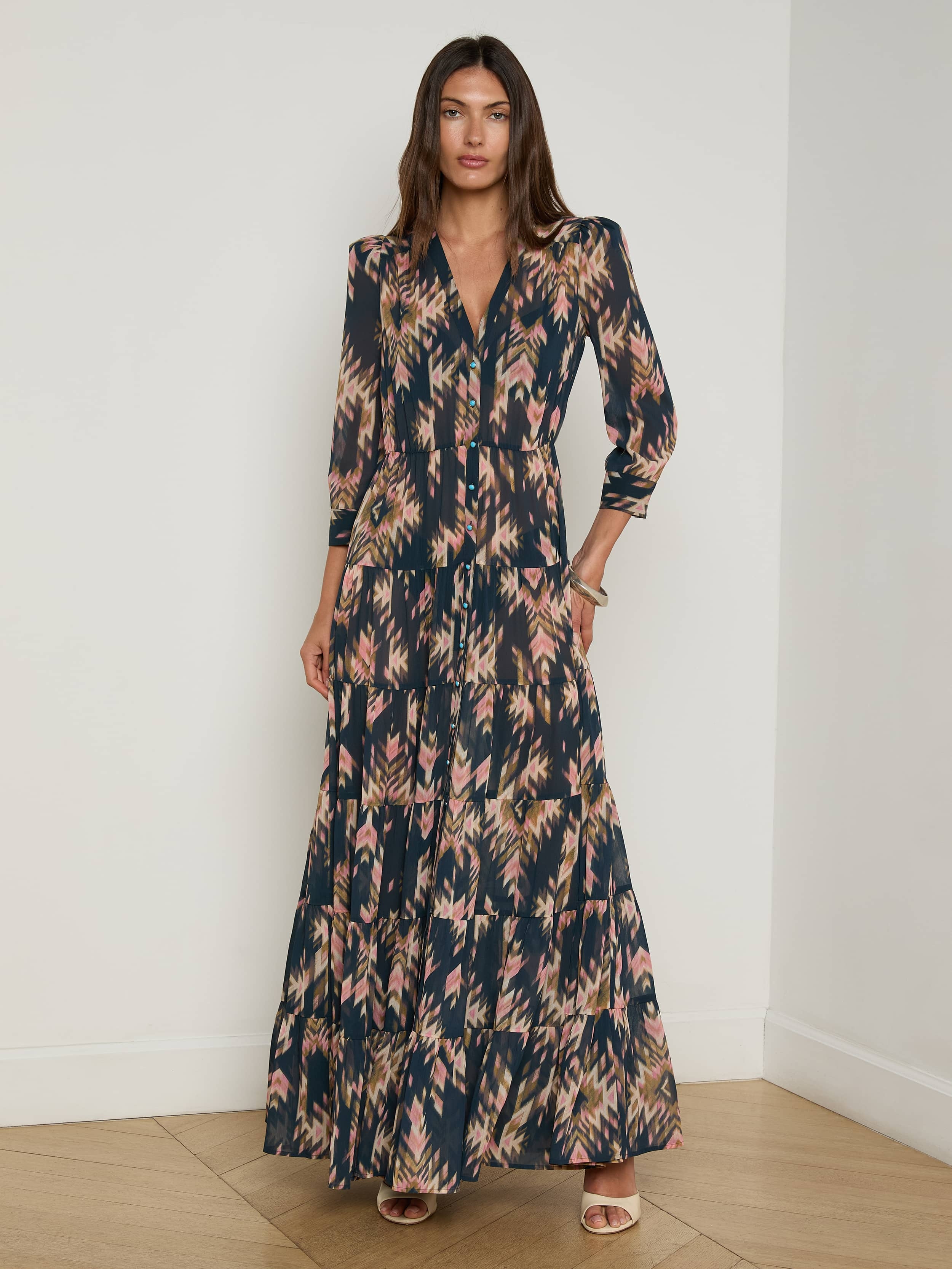 Seraphina Tiered Maxi Dress - 2