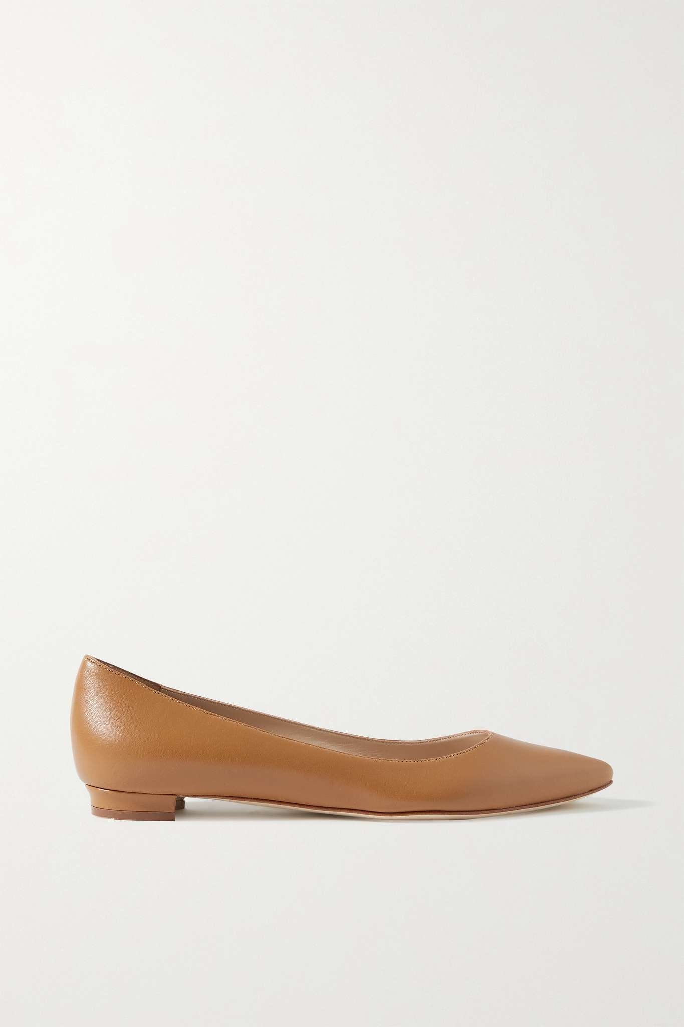 BB 10 leather point-toe flats - 1