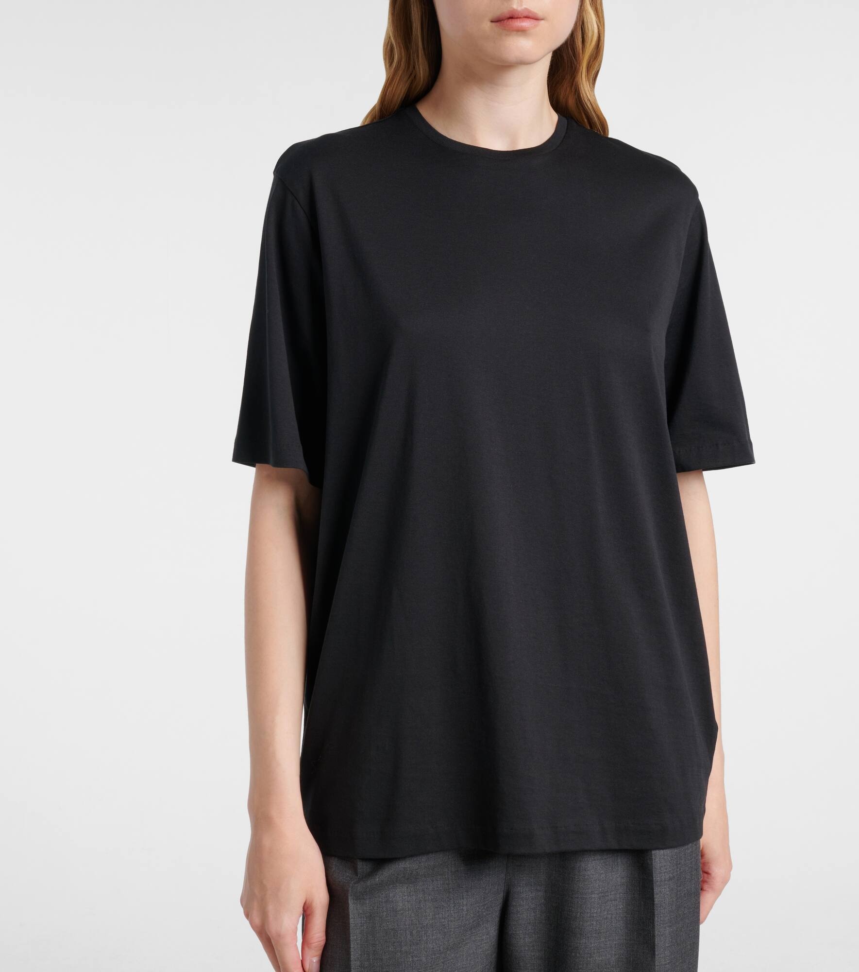 Harper cotton jersey T-shirt - 6