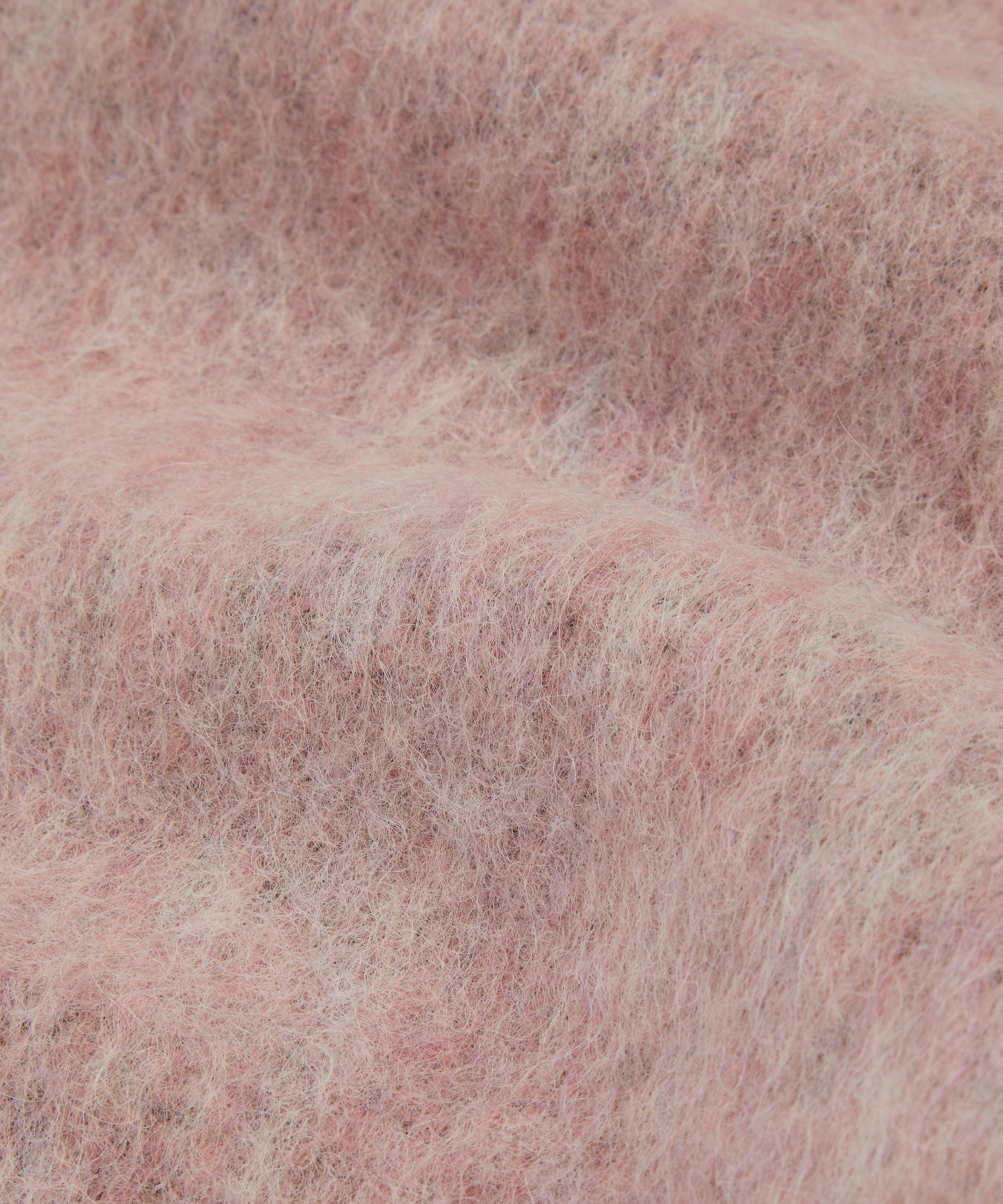 Narrow Wool-Mohair Scarf - 4