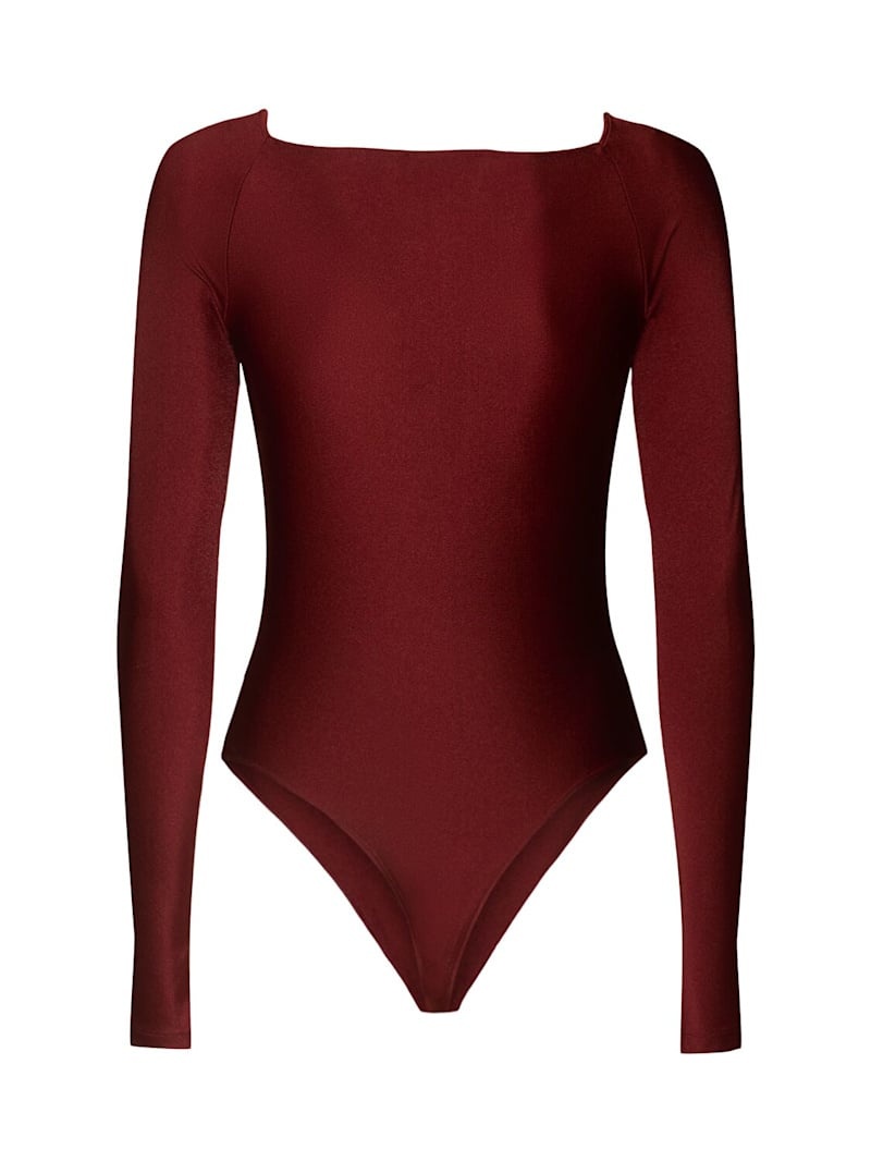 Twisted cut-out jersey bodysuit - 5