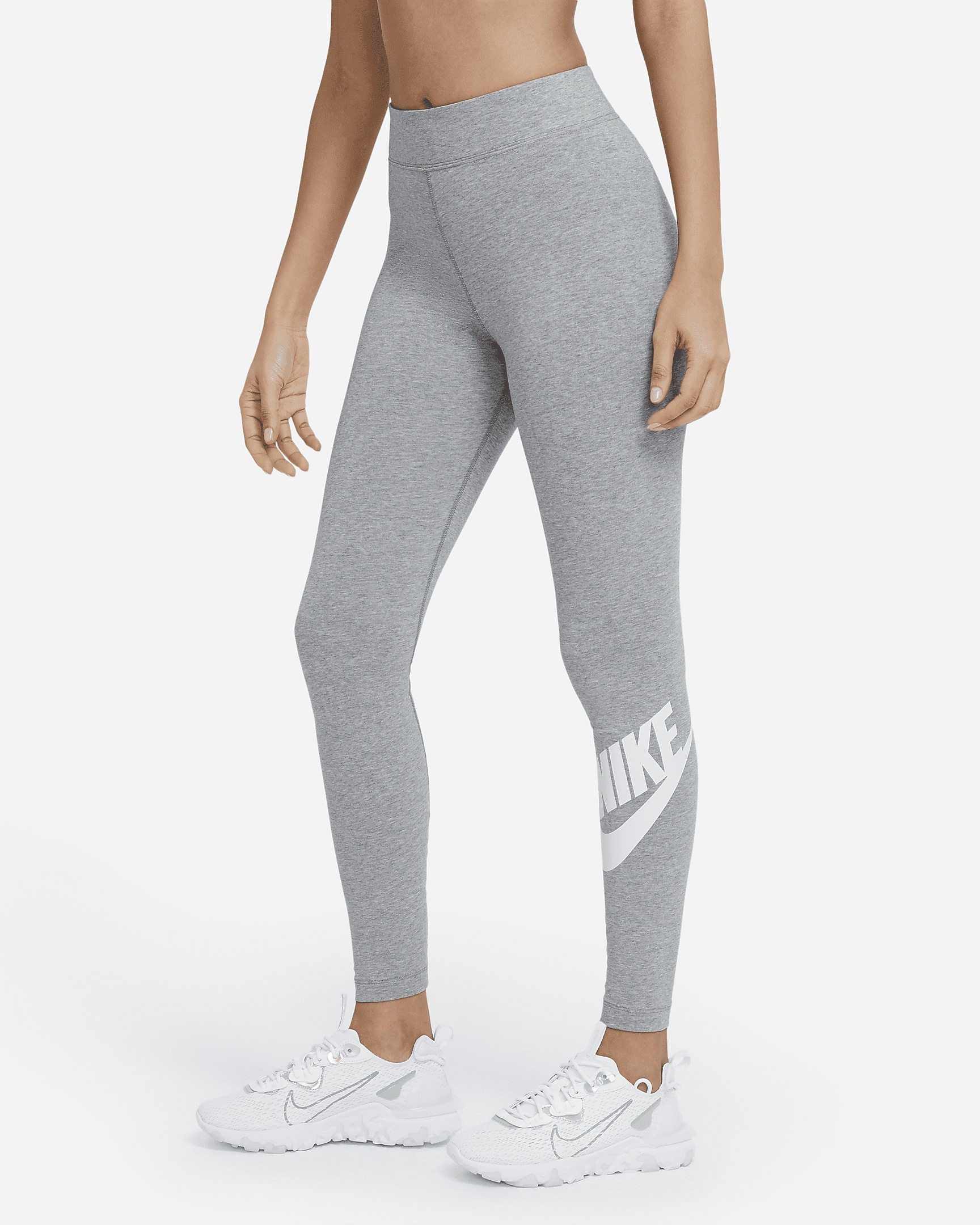 Nike Sportswear Essential Women's High-Waisted Logo Leggings - 1