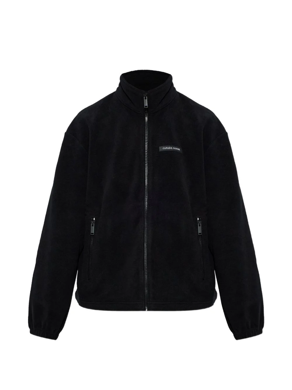 Tayen logo-patch oversized jacket - 1
