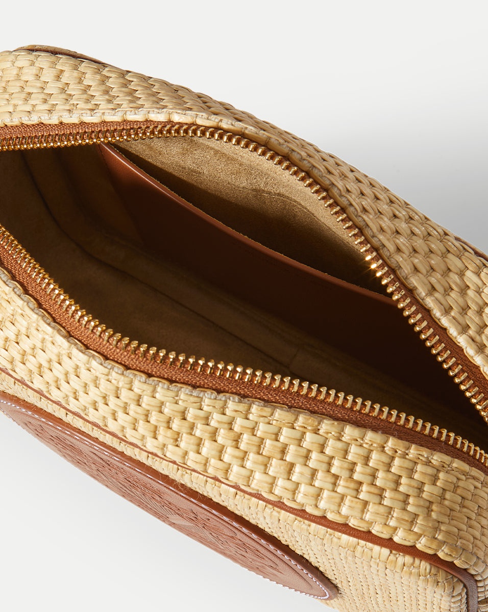 RAFFIA CLICK CROSSBODY - 4