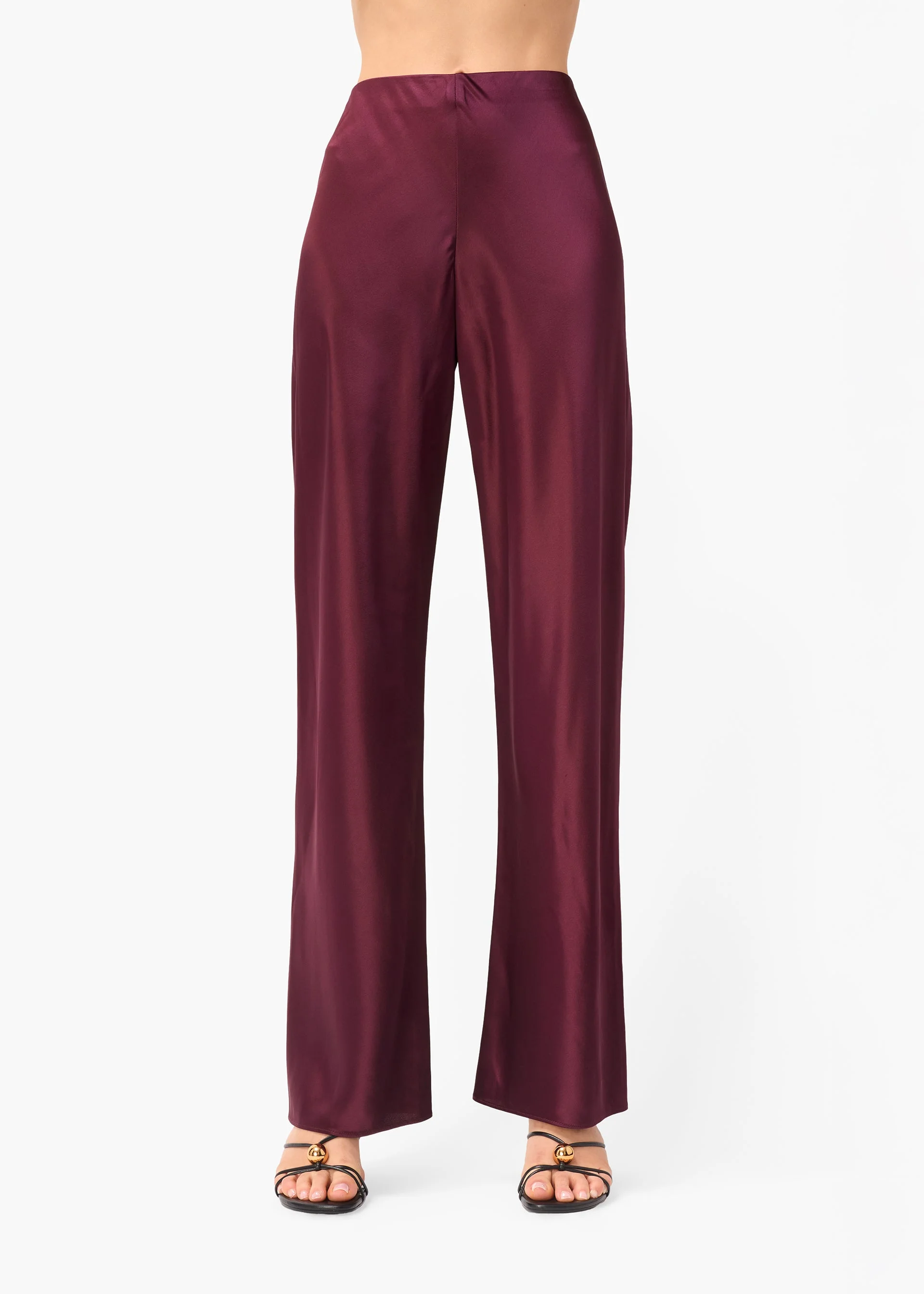 BRISTOL MID RISE PANT BLACKBERRY - 1