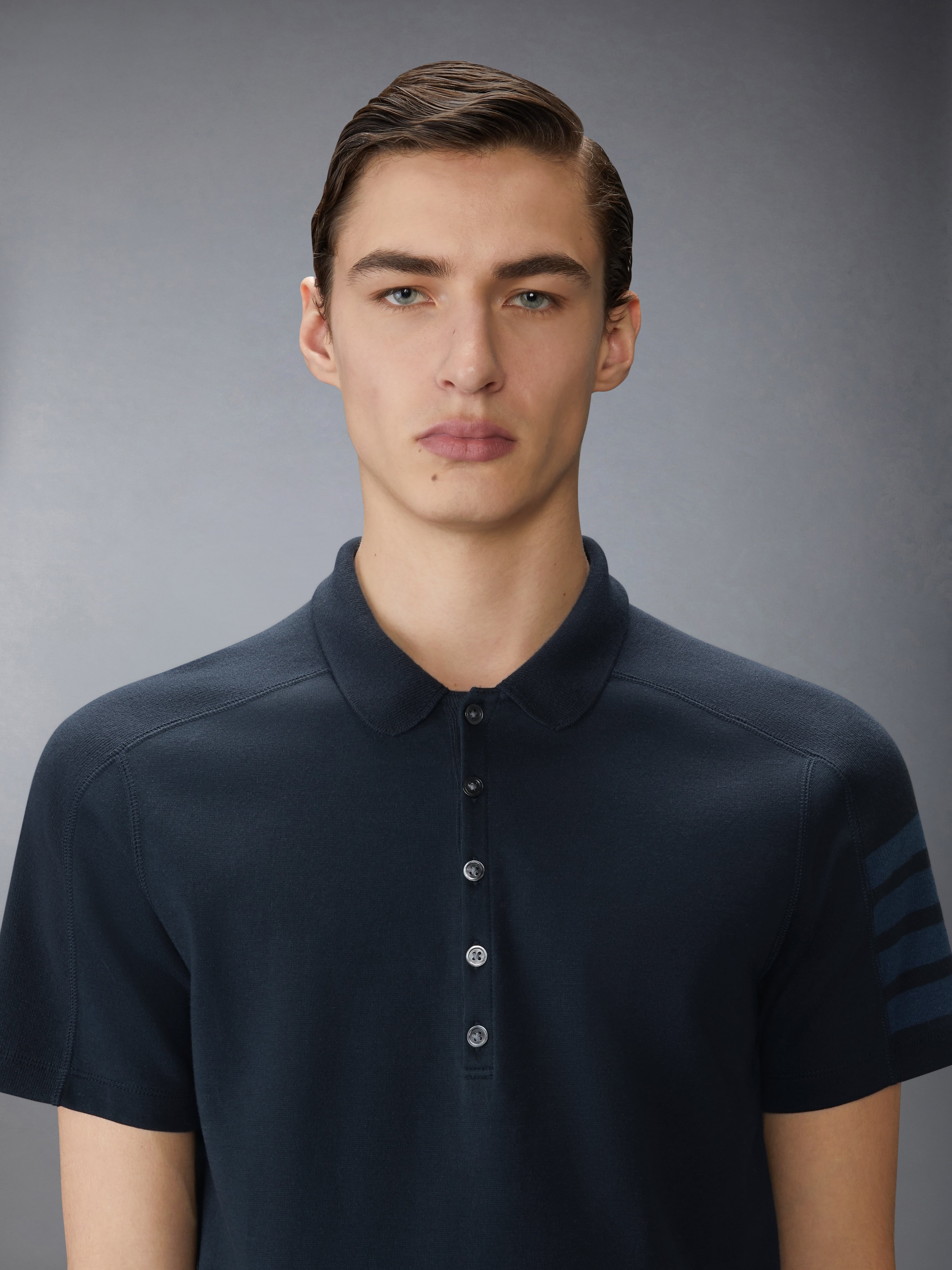 MILANO COTTON 4-BAR POLO - 6