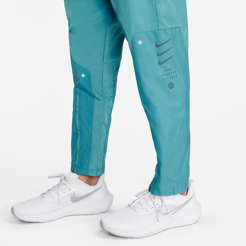 Nike (WMNS) Nike Therma-Fit Training Woven Trousers 'Teal' DX5554-440 outlook
