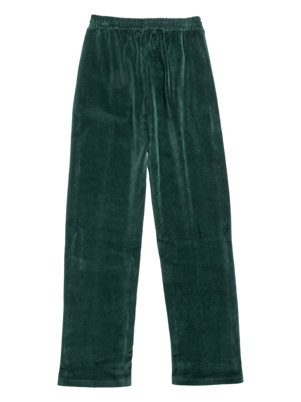 velour track pants - 2
